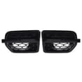 thumbnail image 3 of Glossy Black Car Front Grille Mudapron Vent Grill Left/Right For Land-Rover LR4 2010-2016, 3 of 7