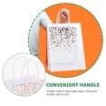 thumbnail image 3 of ETHZZLE 12Pcs White Paper Storage Bags Multipurpose Folding Kraft Bags for Kitchen and Desktop Use, 3 of 6