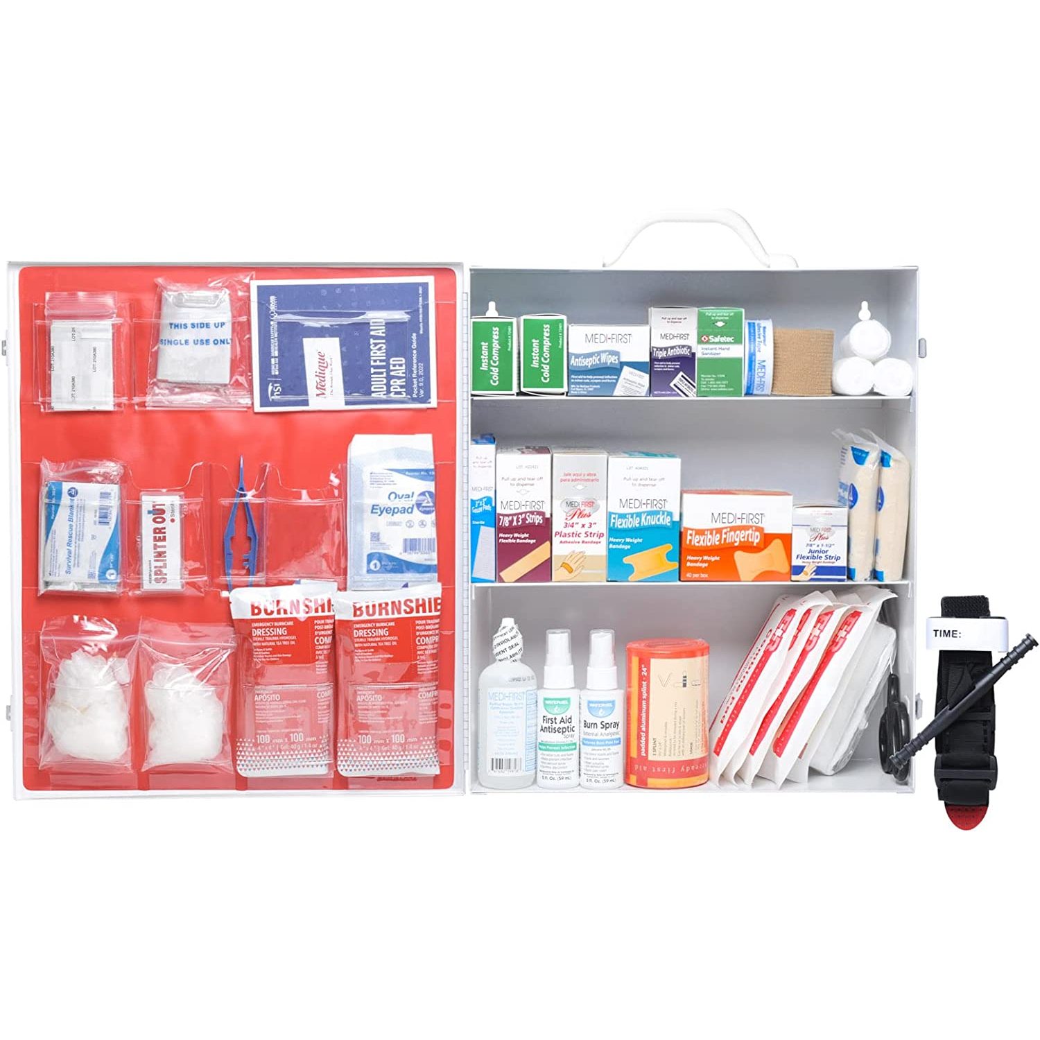OSHA Approved First Aid Kit Complete 3 Shelf Size Meets OSHA 2021