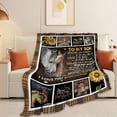 thumbnail image 2 of Horse Blanket Horse Throw Blanket Gifts for Boys Son from Mom Dad Comfort Cozy Warm Flannel Blanket for Couch Sofa Bed 60"x80", 2 of 6