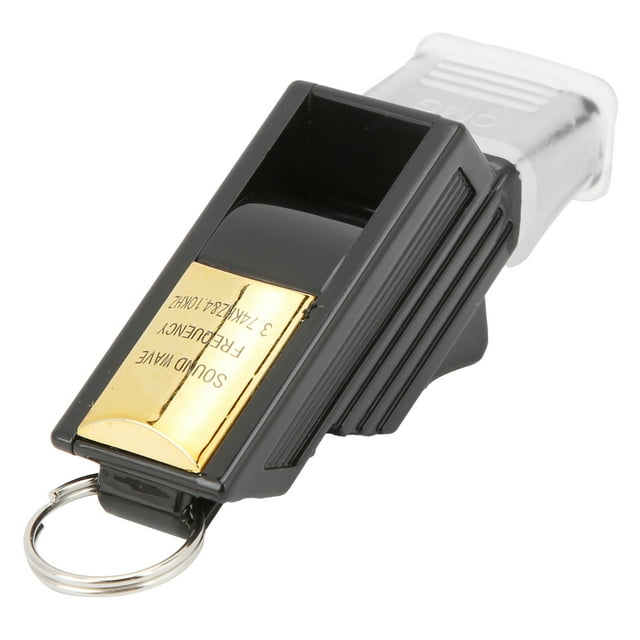 Silbato de Árbitro, Silbato de Juego Mortún Profesional Silbato de Árbitro de Alta Frecuencia Silbato de Emergencia de Alto Volumen Silbato de Nylon Ajustable
