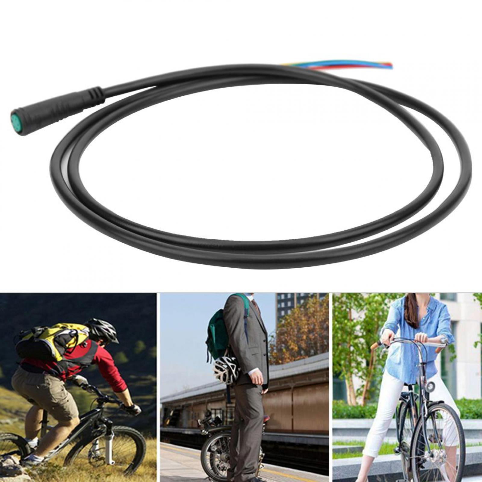 wear Robust Durable Bike Lithium Battery Modification Part Mixture Material Practical Bicycle 2 Core Signal Cable for School Sports for Trail Riding 