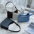 thumbnail image 3 of Bolso de mujer de primavera y verano, bolso de hombro de nicho, moderno, pequeño, cuadrado, estilo PU, elegante, para debajo del brazo, 3 of 6