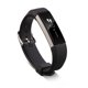 thumbnail image 5 of Correa de pulsera de banda de reloj de silicona suave de 22 cm para Fitbit Alta HR (negro), 5 of 5