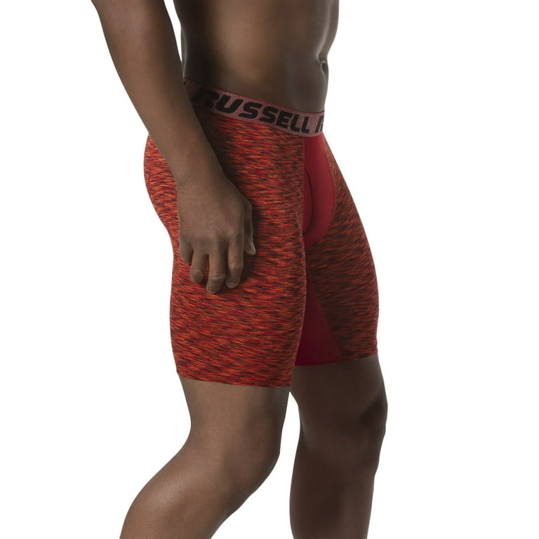 Russell men's freshforce performance long leg shop boxer brief