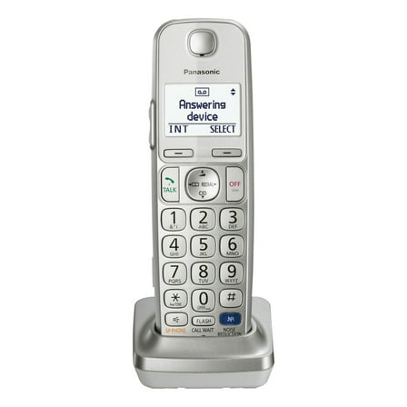 Panasonic KX-TGEA20S Additional Digital Cordless Handset - Cordless - 10 Hour Battery Talk Time - Silver