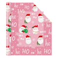 thumbnail image 1 of Papel de regalo WERNNSAI 43 cm x 10 m reversible Papá Noel rosa, 1 of 7