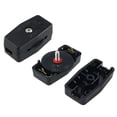 thumbnail image 2 of 2PCS Inline Rotary Cable Switch Spare Gear Rotary Switch Direct Fit Light Cable Switch 18/2 SPT-2 for Lamp Cable, 2 of 6