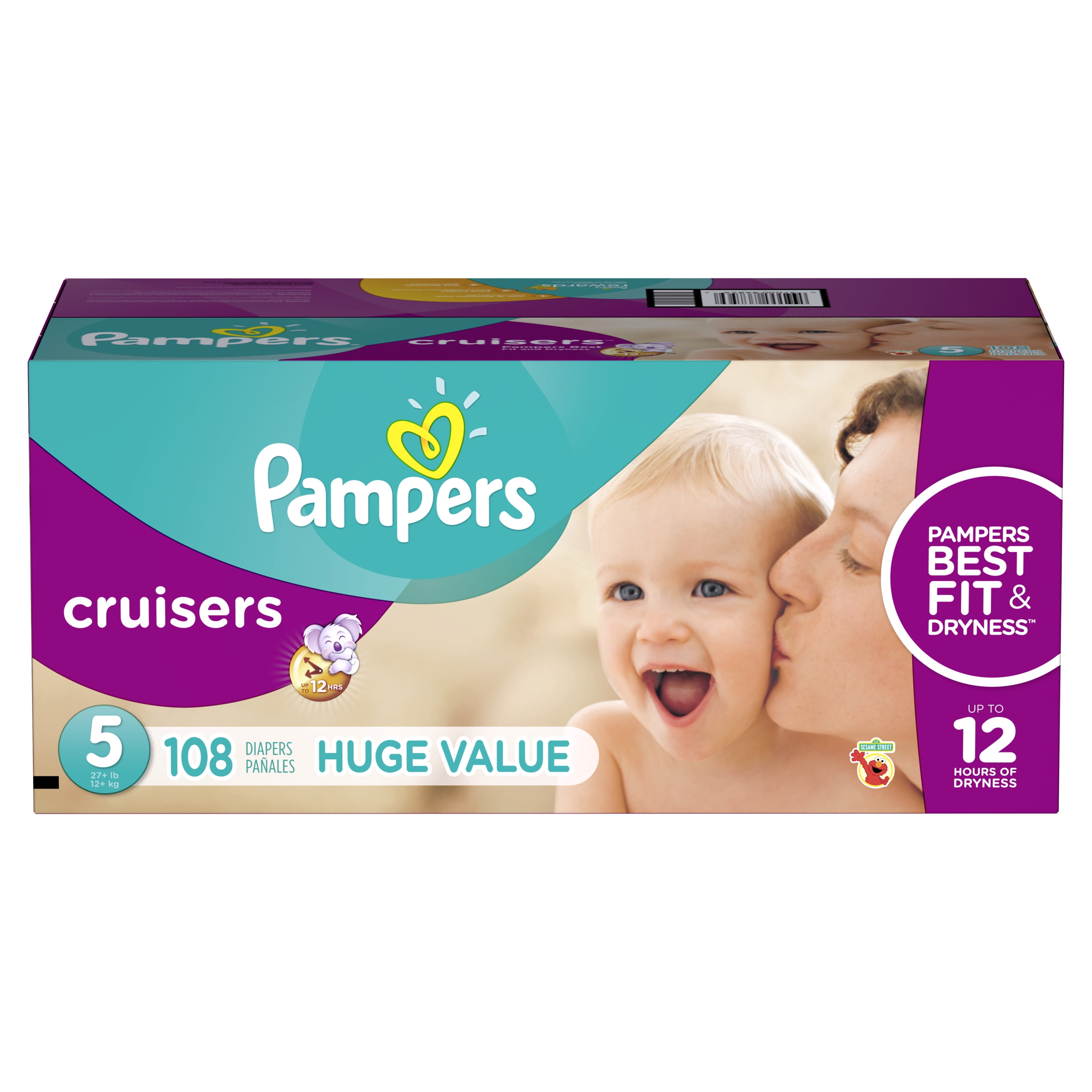 walmart pampers cruisers size 5