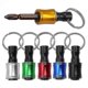 thumbnail image 5 of 6 Pieces Hex Shank Screwdriver Bit Holder 1/4 Inch Adapter Quick Change Bit Holder Socket Bit Extension Bar Screwdriver With Key Ring, 5 of 5
