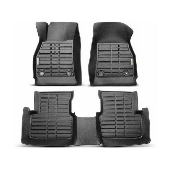 Floor Mat Set 3 - Compatible with 2016 - 2023 Chevy Malibu Sedan 2017 2018 2019 2020 2021 2022