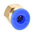 thumbnail image 4 of Conector de tubo Uxcell M5 para fijaciones de impresora 3D, para tubo de 4mm y filamento de 1.75mm 5PCS, 4 of 5