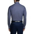 thumbnail image 2 of Tommy Hilfiger Mens Slim fit Dress Shirt XL 17 in 34-35 Dark Blue Solid, 2 of 3