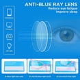 thumbnail image 6 of 2 Pack Kids Blue Light Blocking Glasses for Girls & Boys 3-12, Toddler Fake Play Computer Screen Bluelight Blocker Relieve Eyestrain Visual Syndrome, 6 of 7