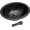 Black, variant on Stainless Steel Round RV Sink, 13" x 13" Small Kitchen Sink, Drop-In Bar Sink, 5.31" Depth with Drain Assembly