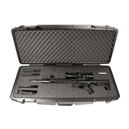 Quick Fire Cases QF600 Black Rifle/Carbine 1 Rifle Case w/Accessory Slots
