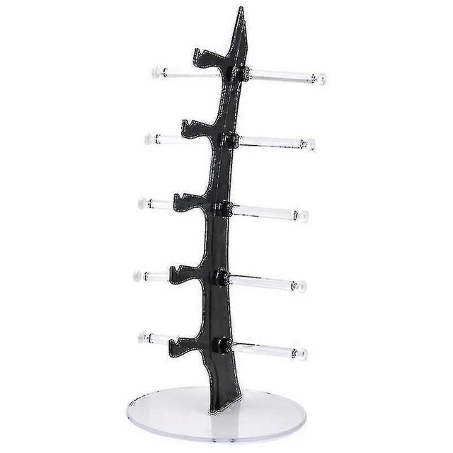5 Pairs Glasses Sun Glasses Display Shelf Sunglasses Plastic Frame Holders Racks