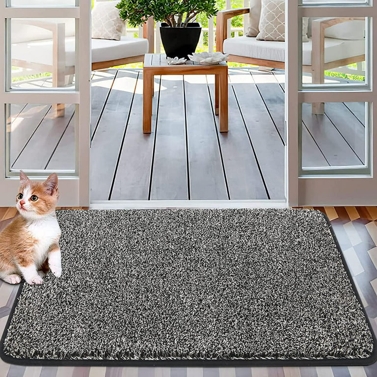 Vikakiooze Home Mat Front Door Mat Welcome Mats- Indoor Outdoor Rug  Entryway Mats For Shoe Scraper, Ideal For Inside Outside Home High Traffic  Area, 35.4 Inch X 23.6 Inch 