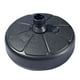 thumbnail image 1 of Base de sombrilla de plástico rellenable con agua y arena para playa, ideal para patio, jardín y exteriores (negra), 1 of 3