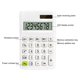 thumbnail image 4 of Regalos de Oficina, Calculadora de Tableta de Escritorio Solar con Pantalla de 8 Dígitos, 11.5x7.5x2cm, Calculadora de Regalo de Negocios Sencilla Y Delgada, Calculadoras para Estudiantes, 4 of 8
