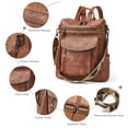 thumbnail image 5 of Mochila Shrie Fashion de piel para mujer, color negro, 5 of 5