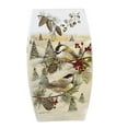 thumbnail image 5 of Stony Creek 8.00In Winter Chickadees Pre-Lit Med Vase, Glass, Chickadee Trees Pinecones Clc5275 Trees, 5 of 5