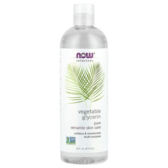 NOW Foods Solutions, Vegetable Glycerine, 16 fl oz (473 ml)
