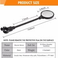 thumbnail image 4 of Bike Handlebar Mirror 2 Pack - Rotatable And Adjustable Wide Angle Rear View, 4 of 8
