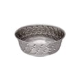 thumbnail image 2 of Loving Pets Diamond Plated Dog Bowl with Non Skid Bottom 5 Quart, 2 of 6