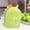 Green, variant on Horivan Dinosaur Fruit Fork Storage Jar Cute Plastic Home Kitchen Organizer for Snacks and Fruits, Durable Airtight Container with Lid, Modern Decor for Parties and Dining