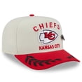 thumbnail image 3 of Men's New Era Cream/Red Kansas City Chiefs 2025 NFL Draft A-Frame 59FIFTY Fitted Hat, 3 of 5