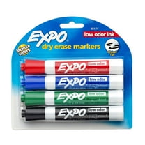 12 Packs: 4 ct. (48 total) Expo® Chisel Tip Dry Erase Marker Set
