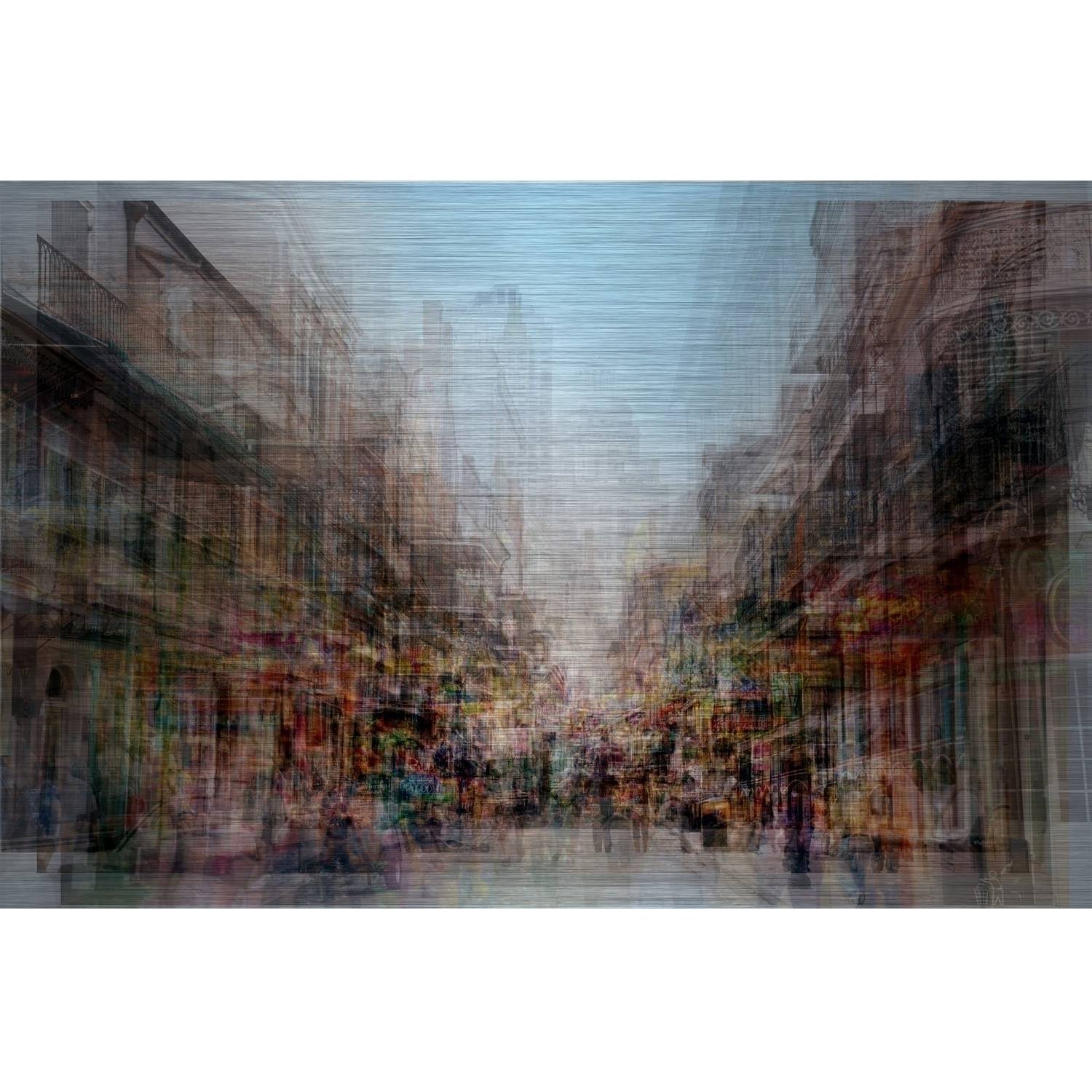 "French Origins" Painting Print on Brushed Aluminum