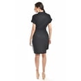 thumbnail image 3 of Vestido camisero de lino Roman Fashion /Juvenil, 2336 (Negro) negro M, 3 of 6