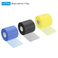 thumbnail image 3 of Unique Bargains 30 Yard PE Tennis Badminton Racket Grip Cushion Wrap Tape Backing Film, 3 Colors 3 Pack, 3 of 8