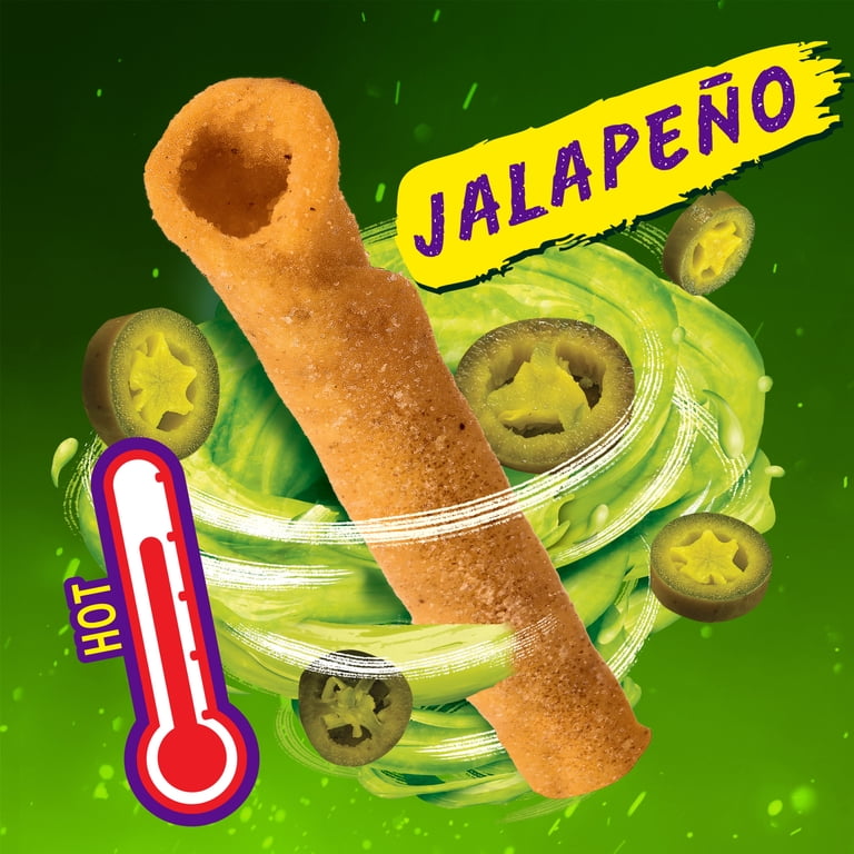 Takis Jalapeno 9.9 oz Sharing Size Bag, Pickled Jalapeno Rolled
