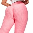 thumbnail image 4 of Women's Scrunched Workout Leggings Textured Booty Yoga Pants Ruched Butt Lifting Leggings, 4 of 4