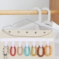 thumbnail image 3 of Laklulu Soporte para Joyas, Organizador de Joyas Colgantes, Bolsa de Almacenamiento de Accesorios de Almacenamiento de Doble Cara con 40 Bolsillos Transparentes, 45 * 85 cm, 3 of 5