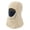 Khaki, variant on Men's Winter Fleece Balaclava, Sherpa Lined Hood Cap with Padded Face Mask, on Ski Slopes and Cold Commutes Gray