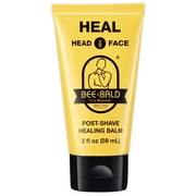 Bee Bald HEAL After Shave for Men Healing Balm, Immediately Calms & Soothes Damaged Skin, Treats Bumps, Redness, Razor Burn & Other Shaving Irritations, 2 fl oz