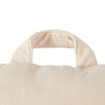 thumbnail image 6 of Jumbo Cream Polyester Bed Rest Pillow, 6 of 6