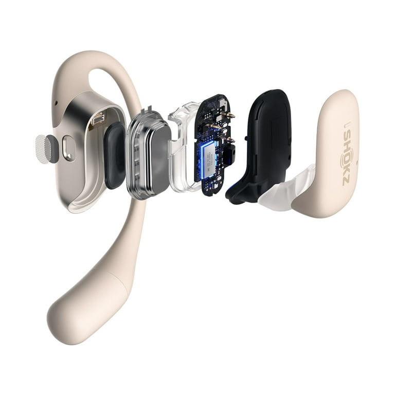 Audífonos Bluetooth Shokz OpenFit Beige – BLU/STORE