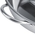 thumbnail image 4 of Olla caliente gruesa de acero inoxidable, cocina de inducción con separación de dos sabores, utilizable, 27cm, 4 of 8