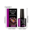 thumbnail image 3 of HWRETIE Glow in the Dark Nail Polish 10ml Vibrant Nail Colors Perfect for Everyday Wear Parties and Special Occasions Gift Set for Women D, 3 of 9