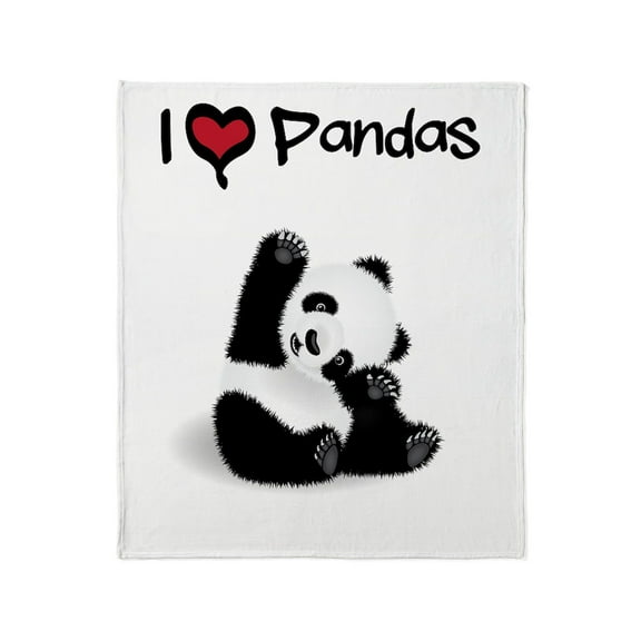 CafePress - Baby Panda Throw Blanket - Soft Fleece Throw Blanket, 50"x60" for All Ages