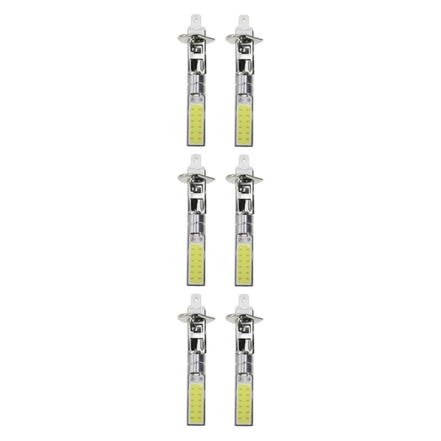 Riwesomey 2 uds COB blanco 6000K COB LED 1000LM DRL cabeza conducción niebla haz de luz lámpara Type1 NO1