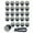 Multicolor, variant on Nilvkv 20 Pack Rhinestone Wheel Lug Nut Covers 19mm Diamond Hub Decorative Caps Universal Fit for Car SUV Tire Screw Protection, Car Accessories