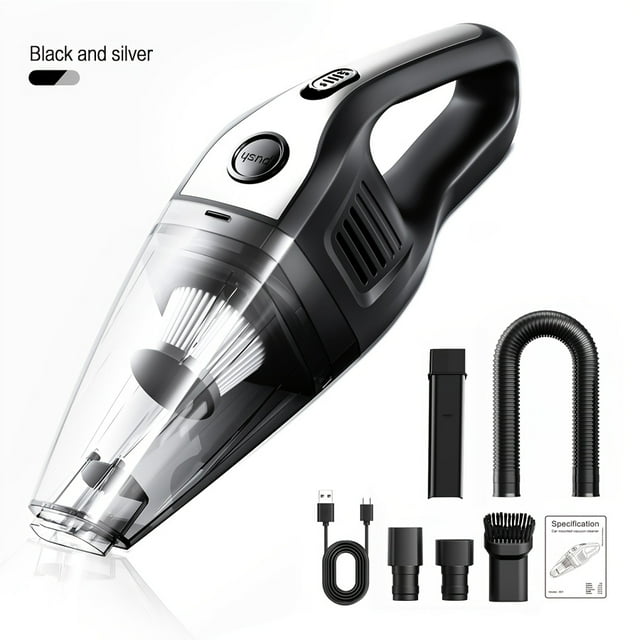 Convenient Vacuum Cleaner for Home and Car, Wireless Handheld Mini Cleaning Vacuum, Powerful Suction USB Charging Mini Cleaner with Various Accessories, Suitable for Cars, Homes, Offices