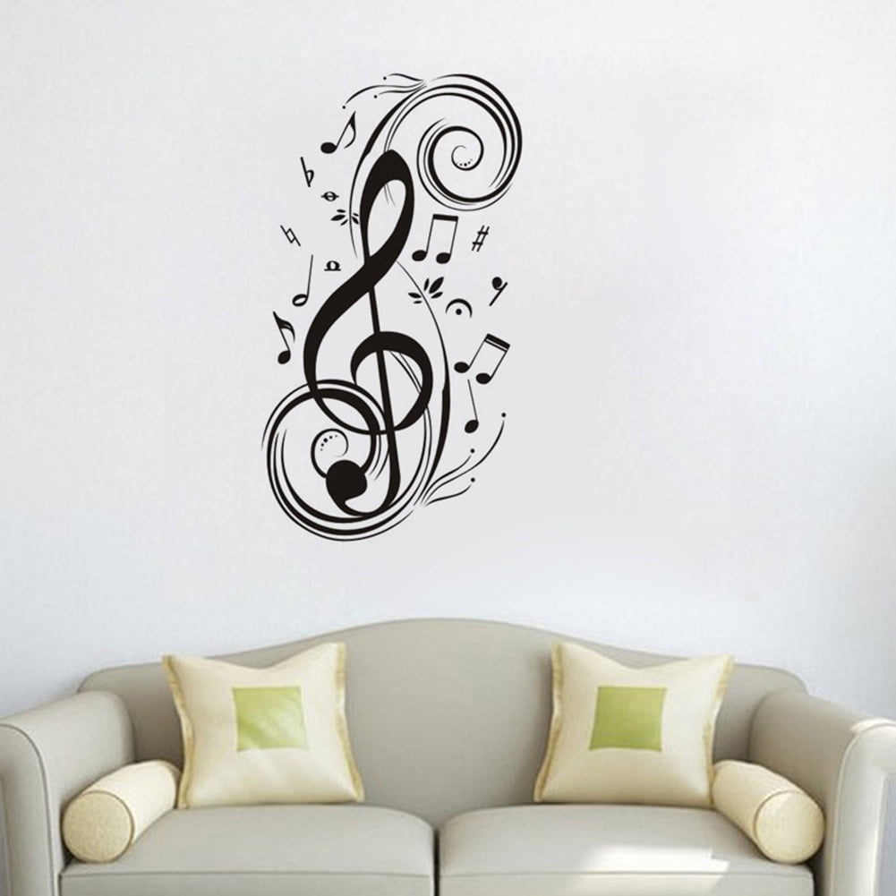 Details about   Musical Notes Inspired Design Home Decor Cute Wall Art Decal Vinyl Sticker 