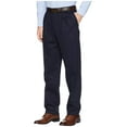 thumbnail image 3 of Dockers Classic Fit Signature Khaki Lux Cotton Stretch Pants D3 - Pleated Dockers Navy, 3 of 3